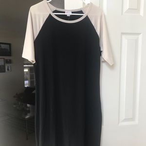 Black and Cream Dress